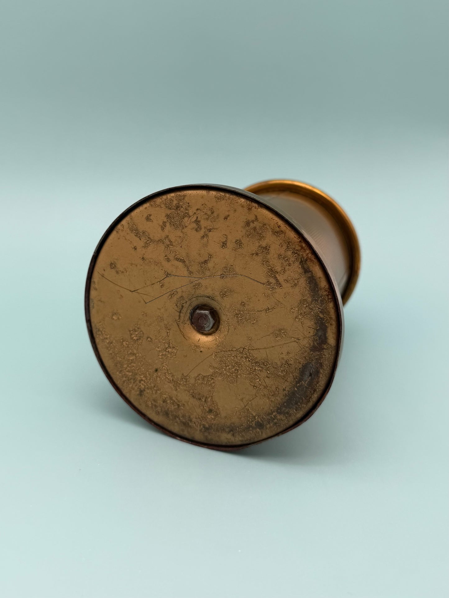 Vintage Brass Cigarette Holder Pop-Up Dispenser
