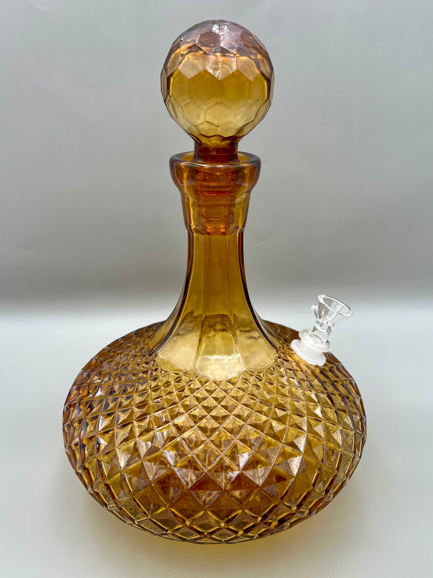 Sylvia-Decanter-Pearl's Puff Parlor