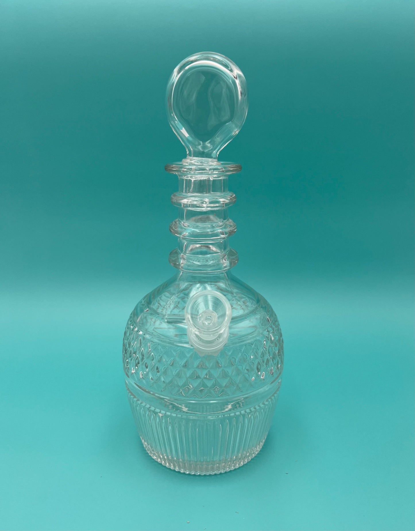 Tiffany-Decanter-Pearl's Puff Parlor