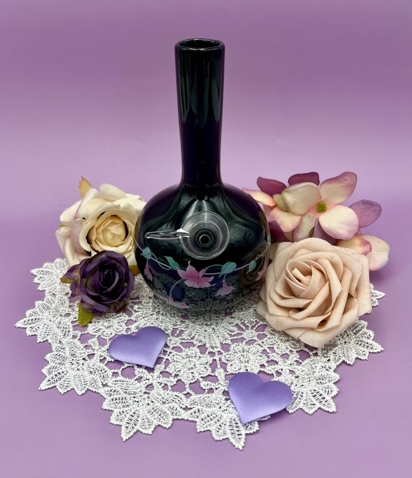 Veronica-Petite Water Pipe-Pearl's Puff Parlor