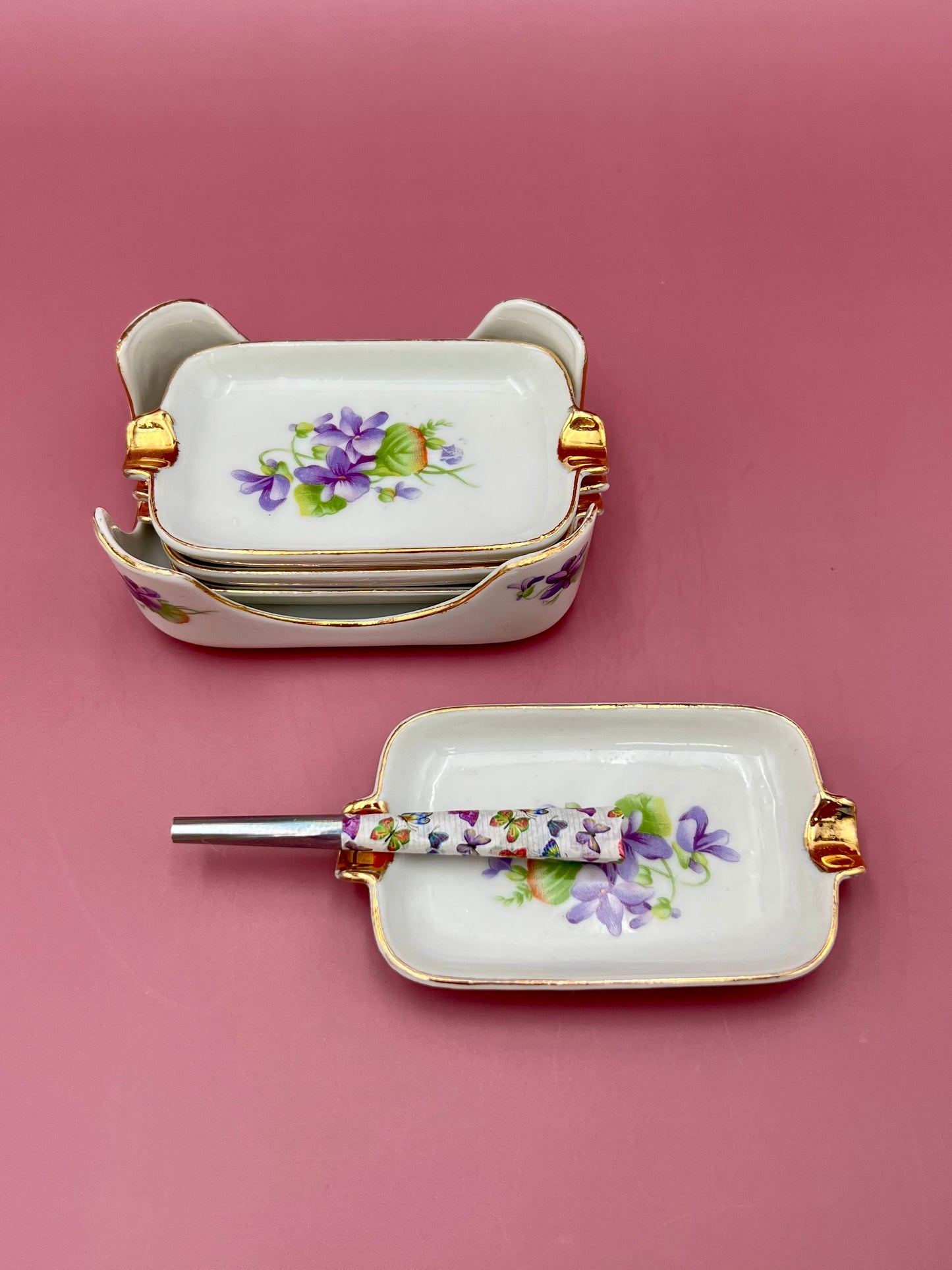 Violette Set-Smoking Accessory-Pearl's Puff Parlor