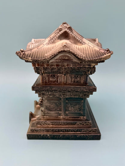 Vintage Japanese Pagoda Cigarette Dispenser
