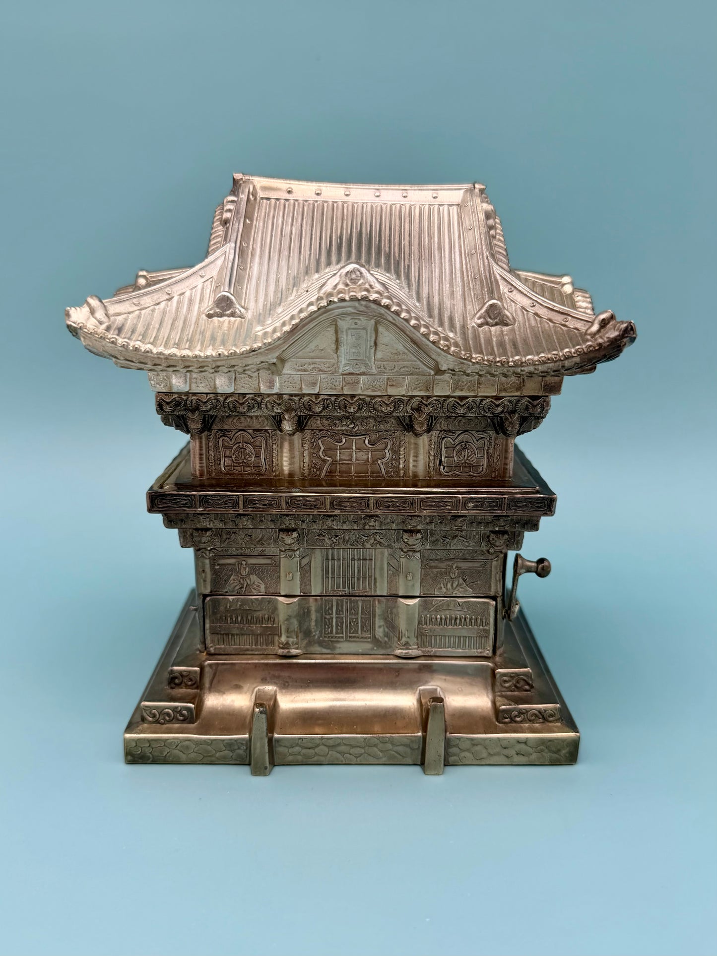 Vintage Japanese Pagoda Cigarette Dispenser