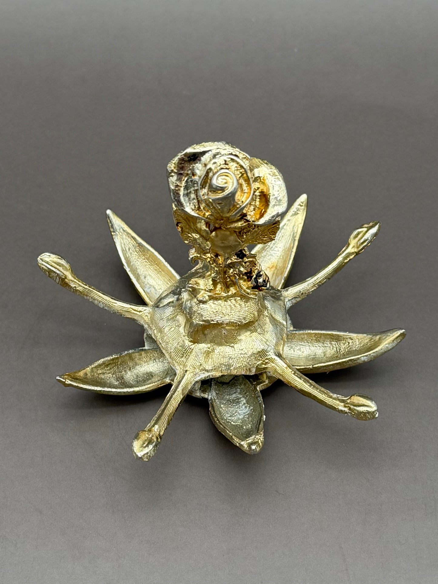 Vintage Lotus Flower Petal Ashtray