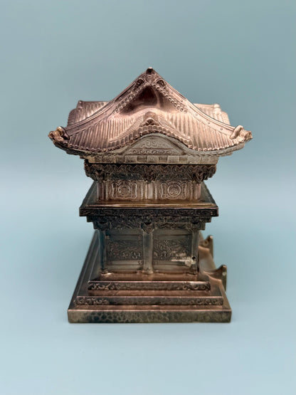 Vintage Japanese Pagoda Cigarette Dispenser