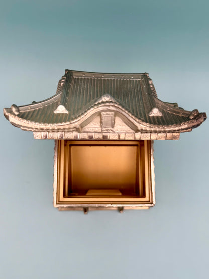 Vintage Japanese Pagoda Cigarette Dispenser