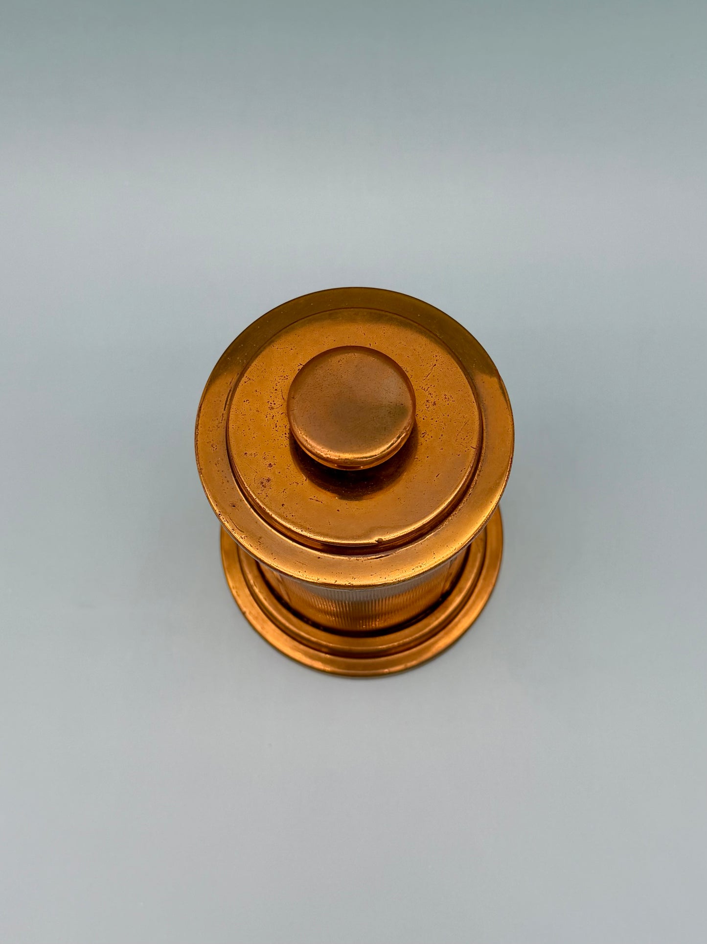 Vintage Brass Cigarette Holder Pop-Up Dispenser