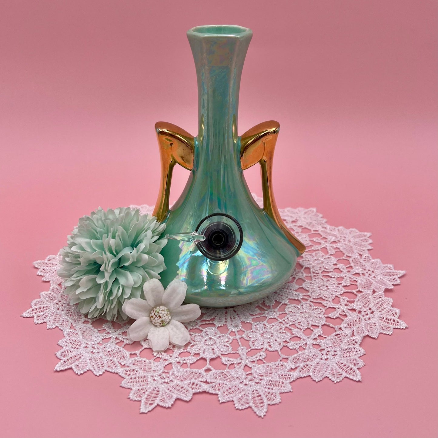Meryl-Petite Water Pipe-Pearl's Puff Parlor
