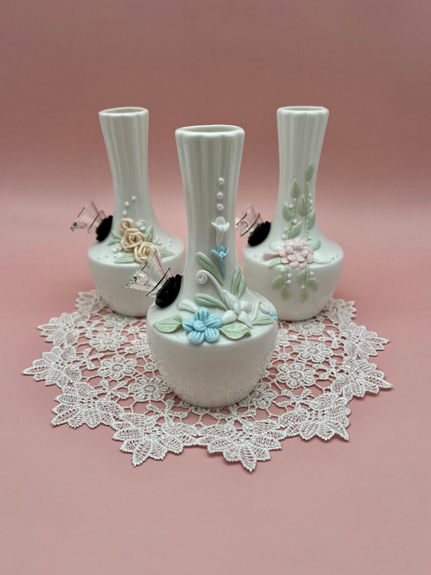 Michele-Petite Water Pipe-Pearl&#39;s Puff Parlor
