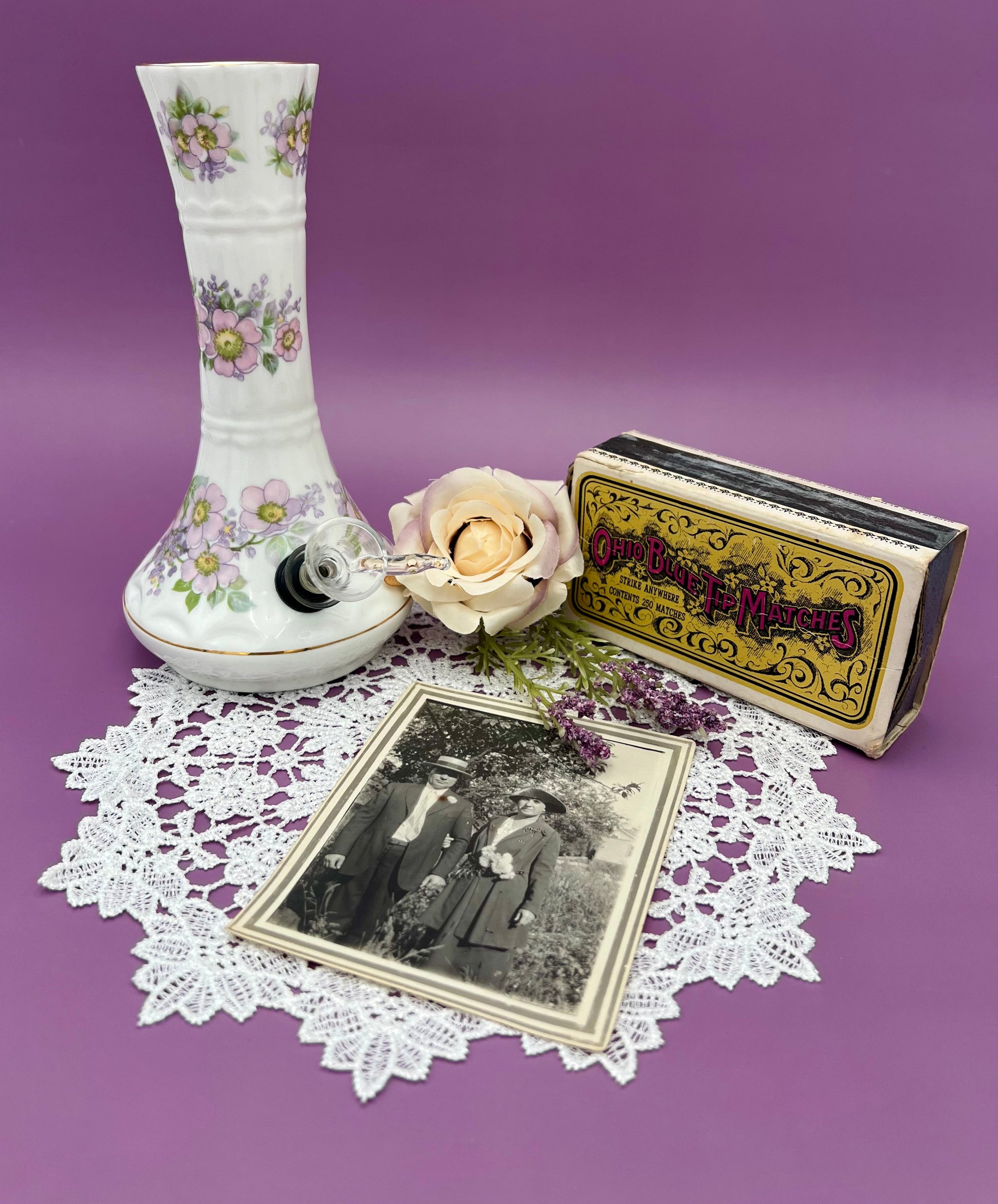Muriel-Petite Water Pipe-Pearl's Puff Parlor