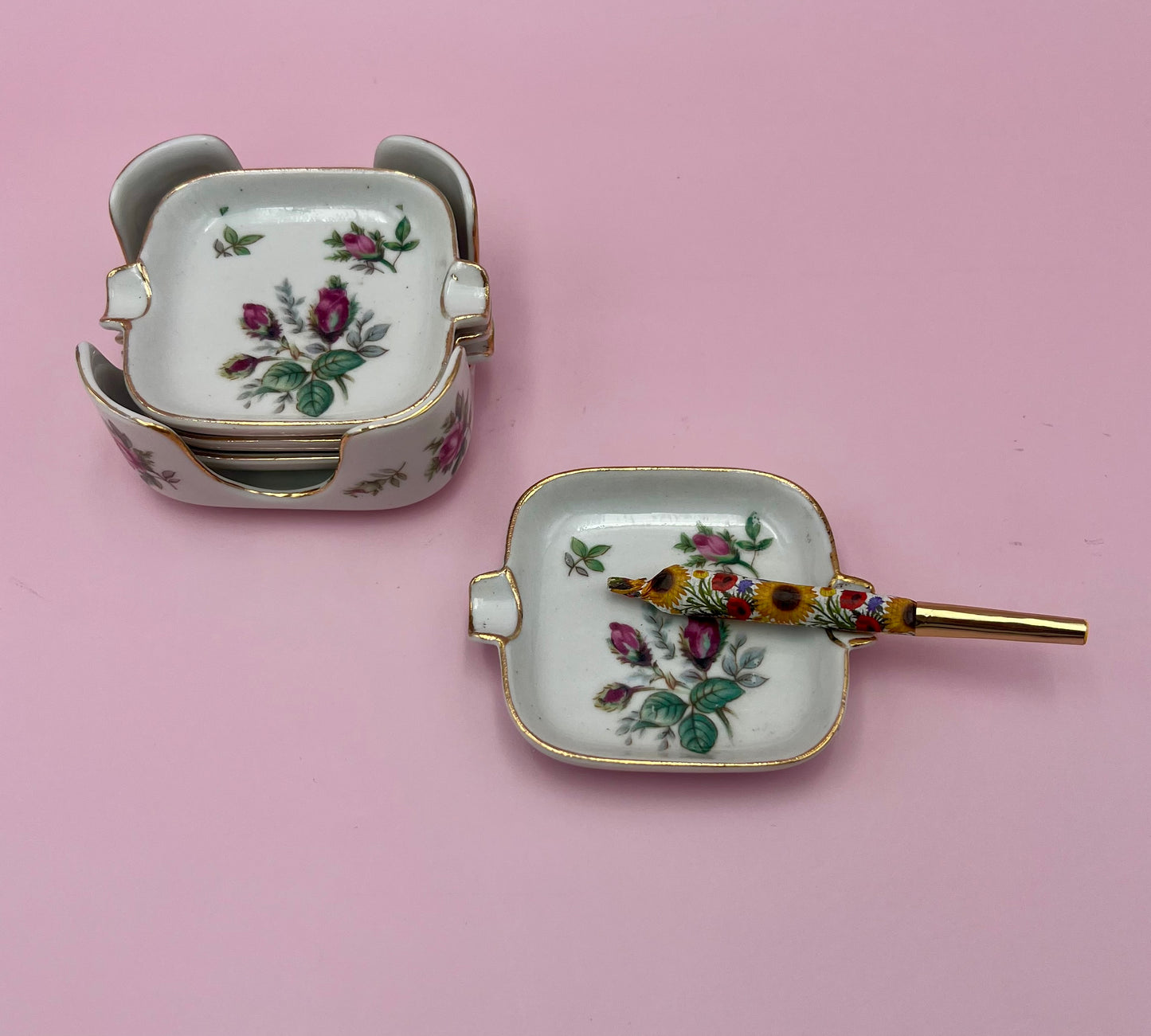 Rosa Set-Smoking Accessory-Pearl&#39;s Puff Parlor