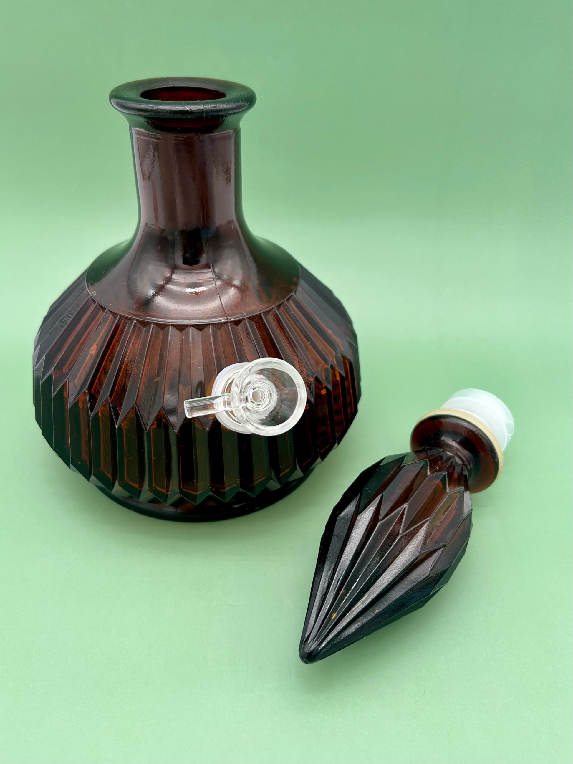 Silvia-Decanter-Pearl's Puff Parlor