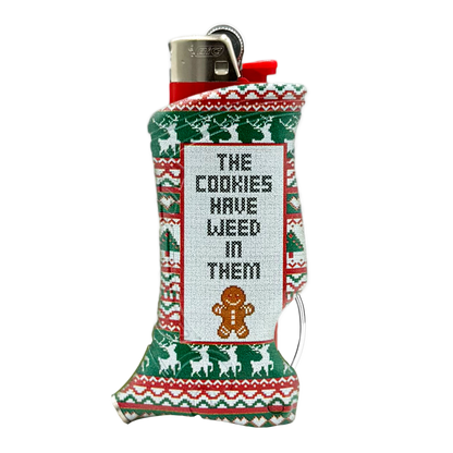 Toker Poker: Holiday Naughty Needlepoints-Smoking Accessory-Pearl&#39;s Puff Parlor