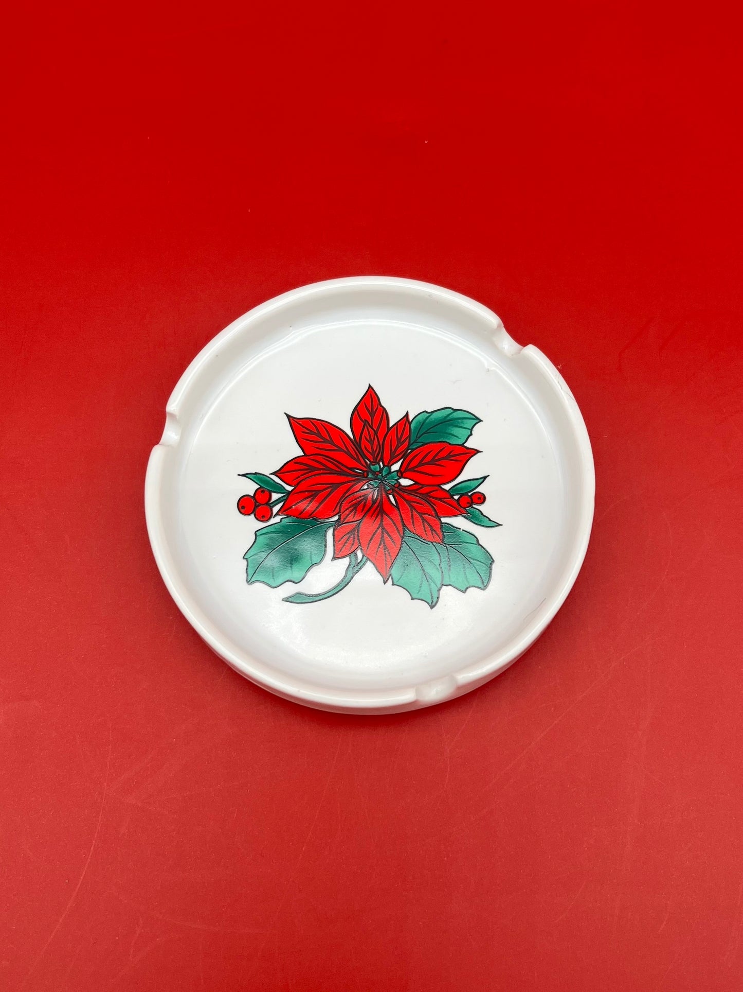 Vintage Mini Holiday Ashtrays-Smoking Accessory-Pearl&#39;s Puff Parlor